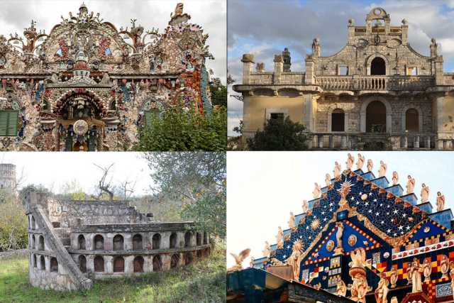 Ville colorate, sculture fantasiose, monumenti in miniatura: alla scoperta dell'Art Brut 